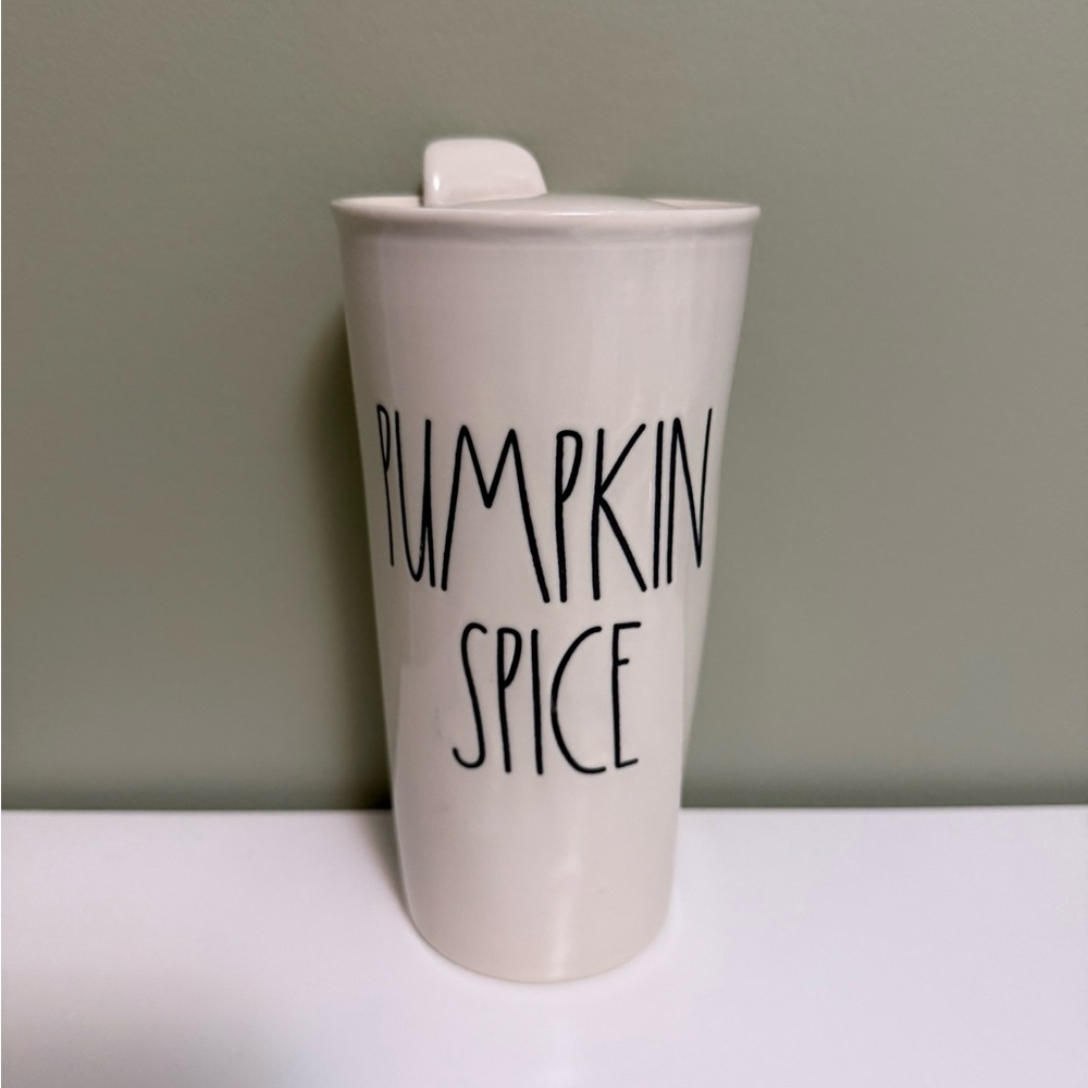 Rae Dunn White Pumpkin Spice Tumbler